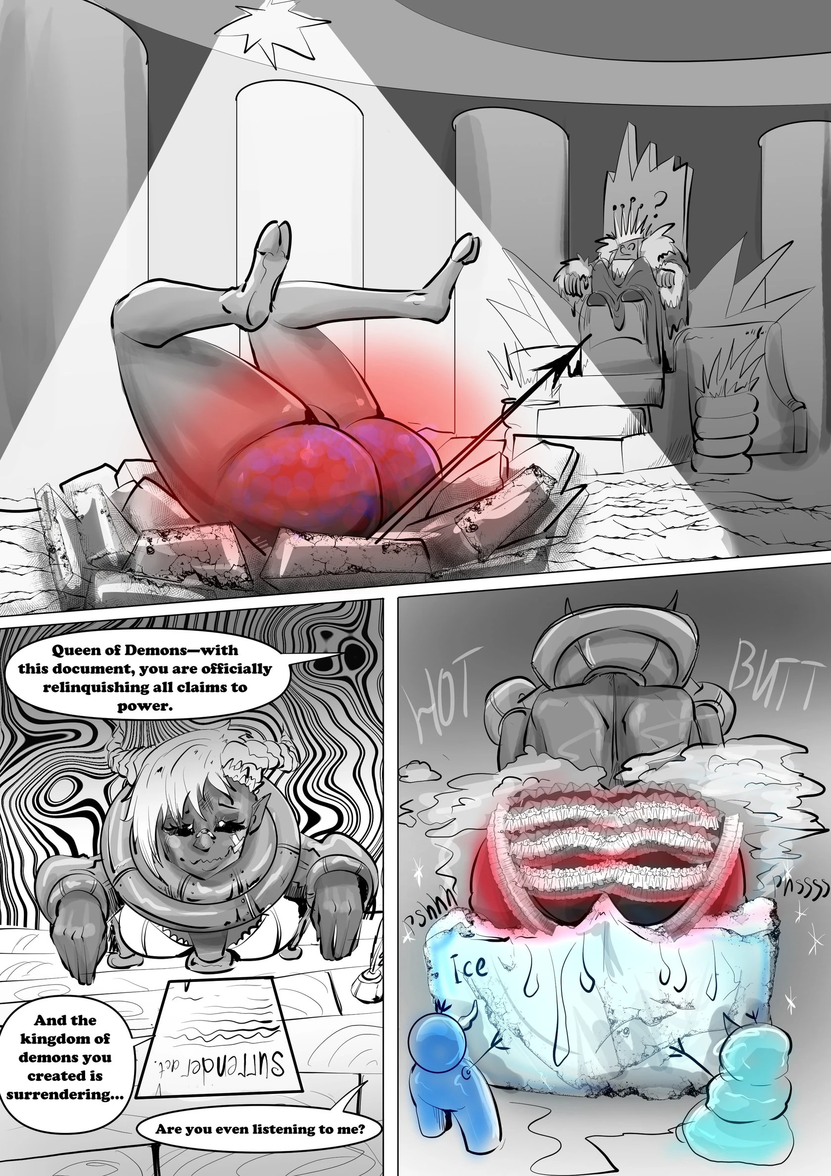 The Hero Mouse and Demon Queen porn comic picture 13