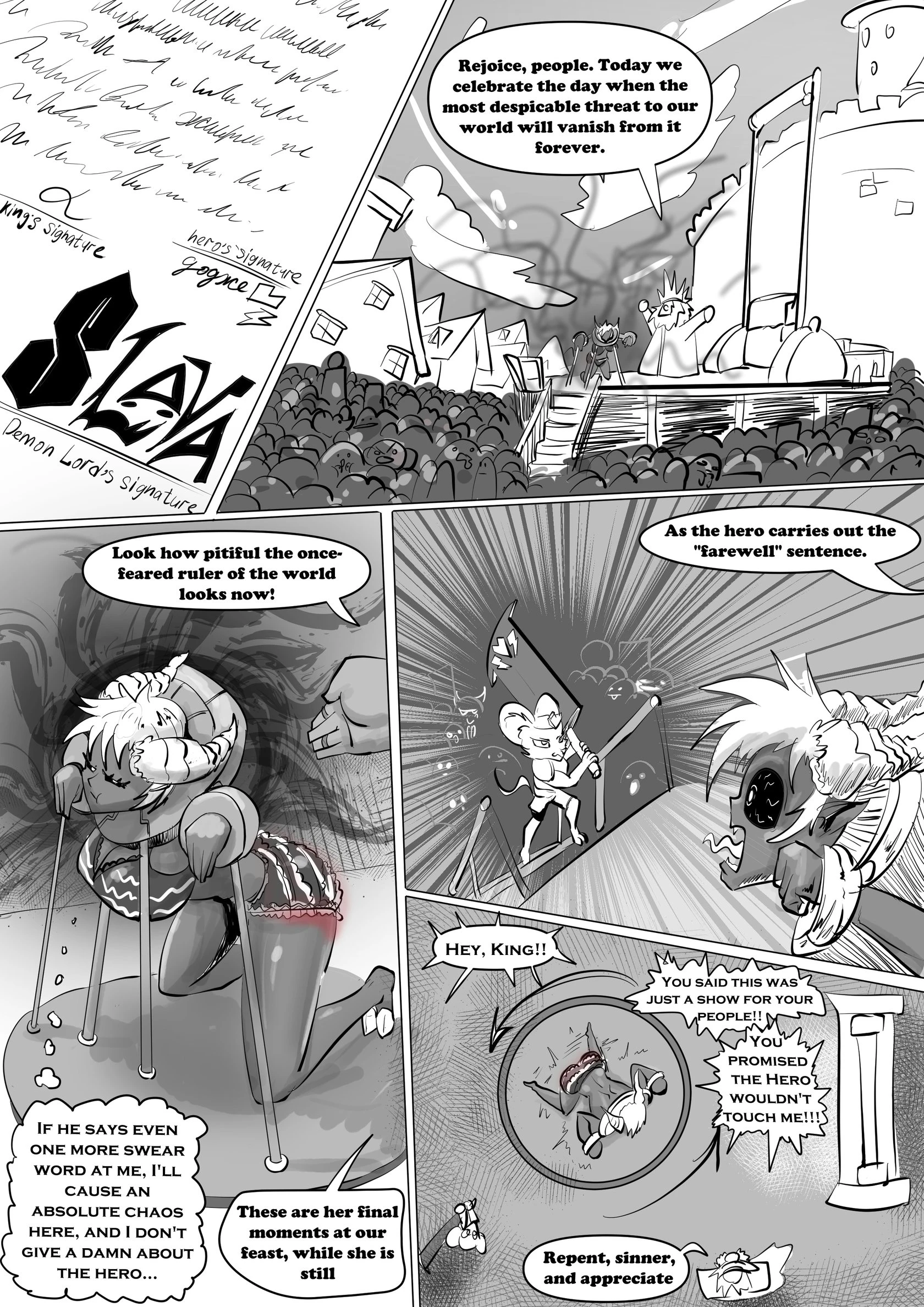 The Hero Mouse and Demon Queen porn comic picture 14