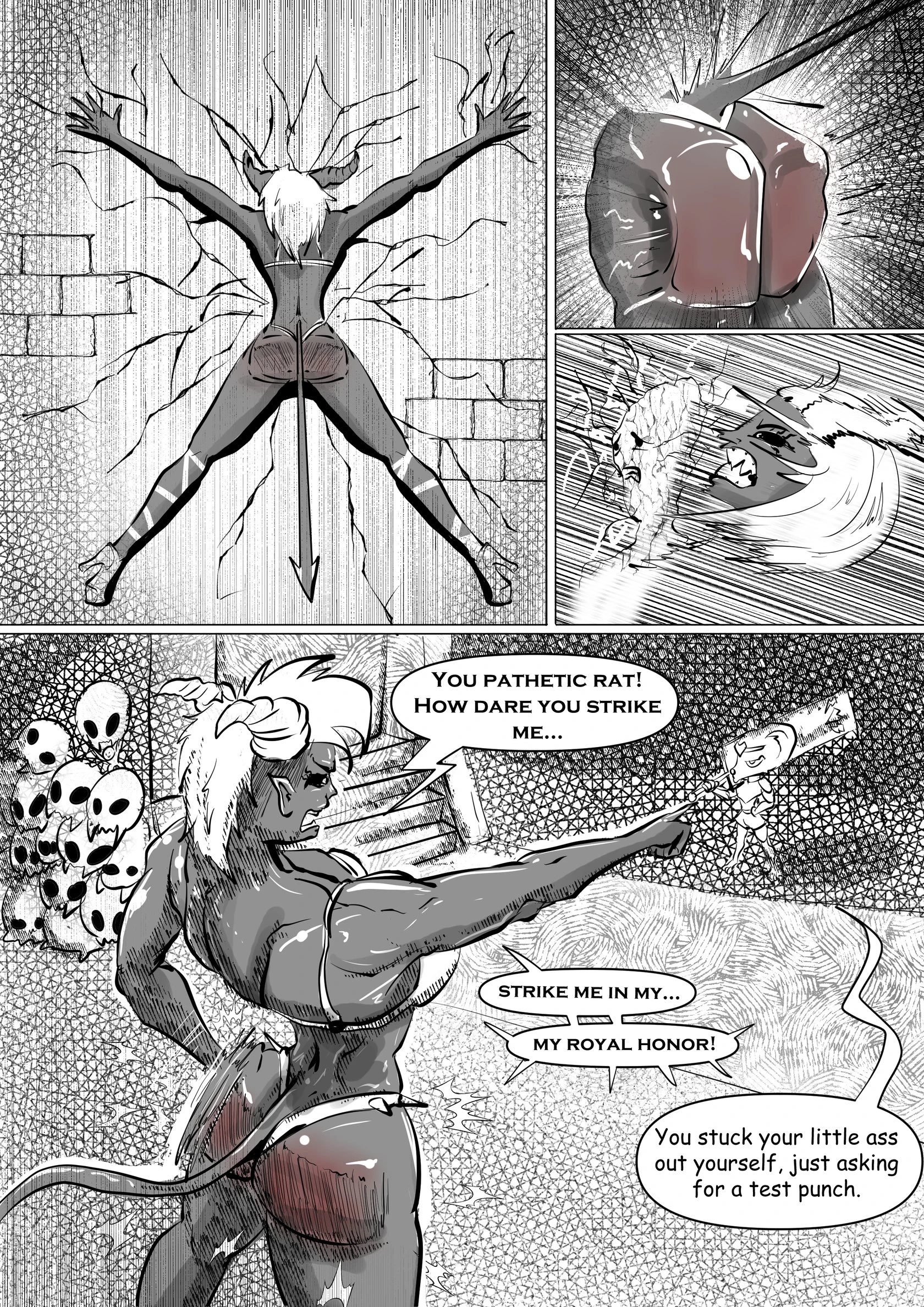 The Hero Mouse and Demon Queen porn comic picture 4