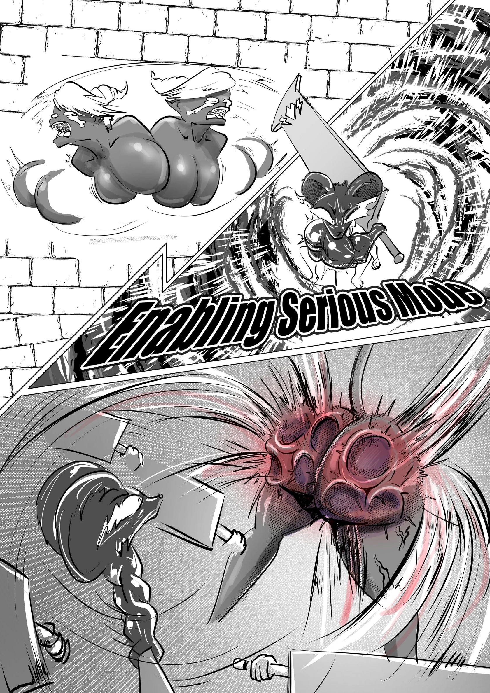 The Hero Mouse and Demon Queen porn comic picture 8