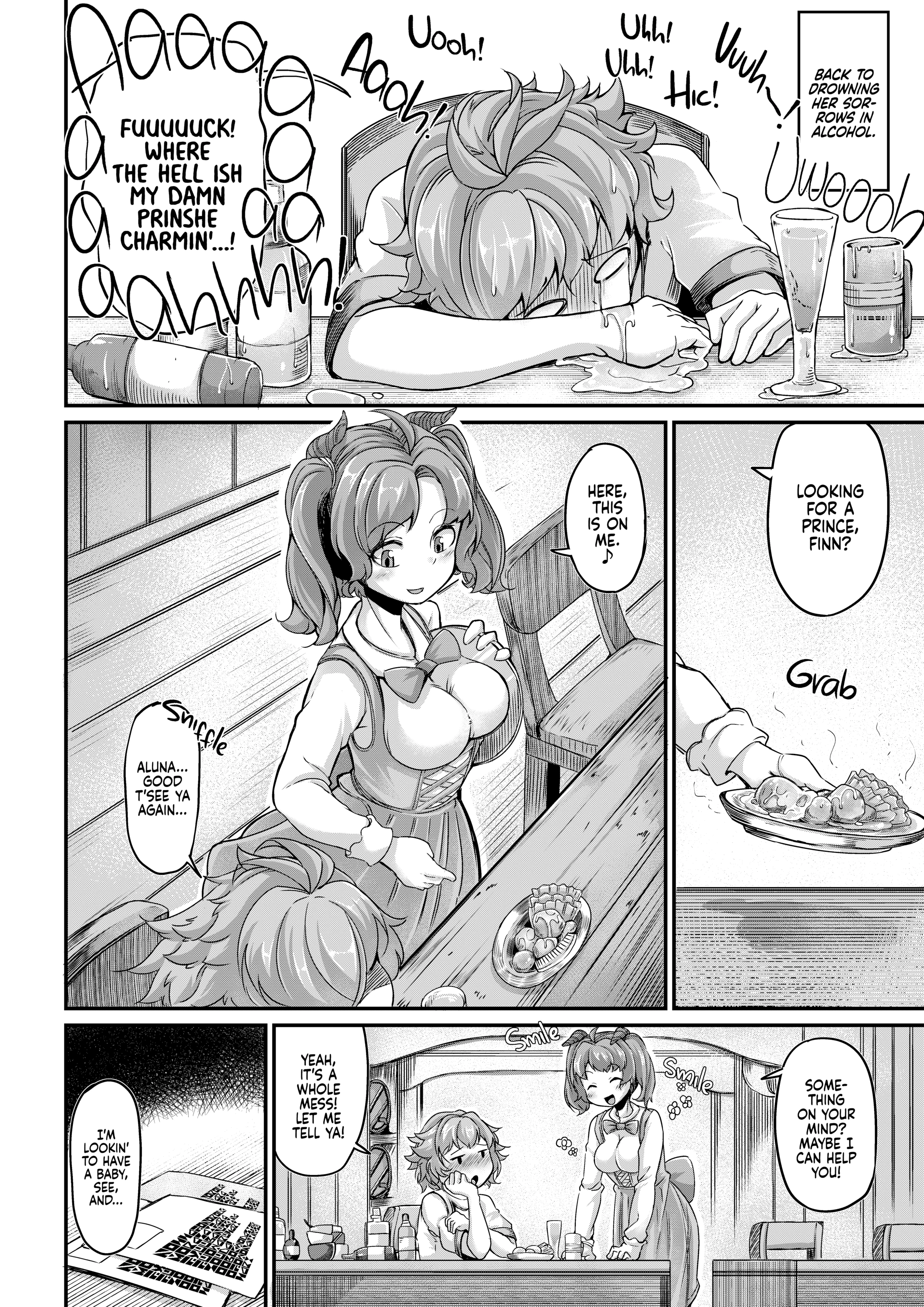 The Hero's Pregnancy 2 porn comic picture 1