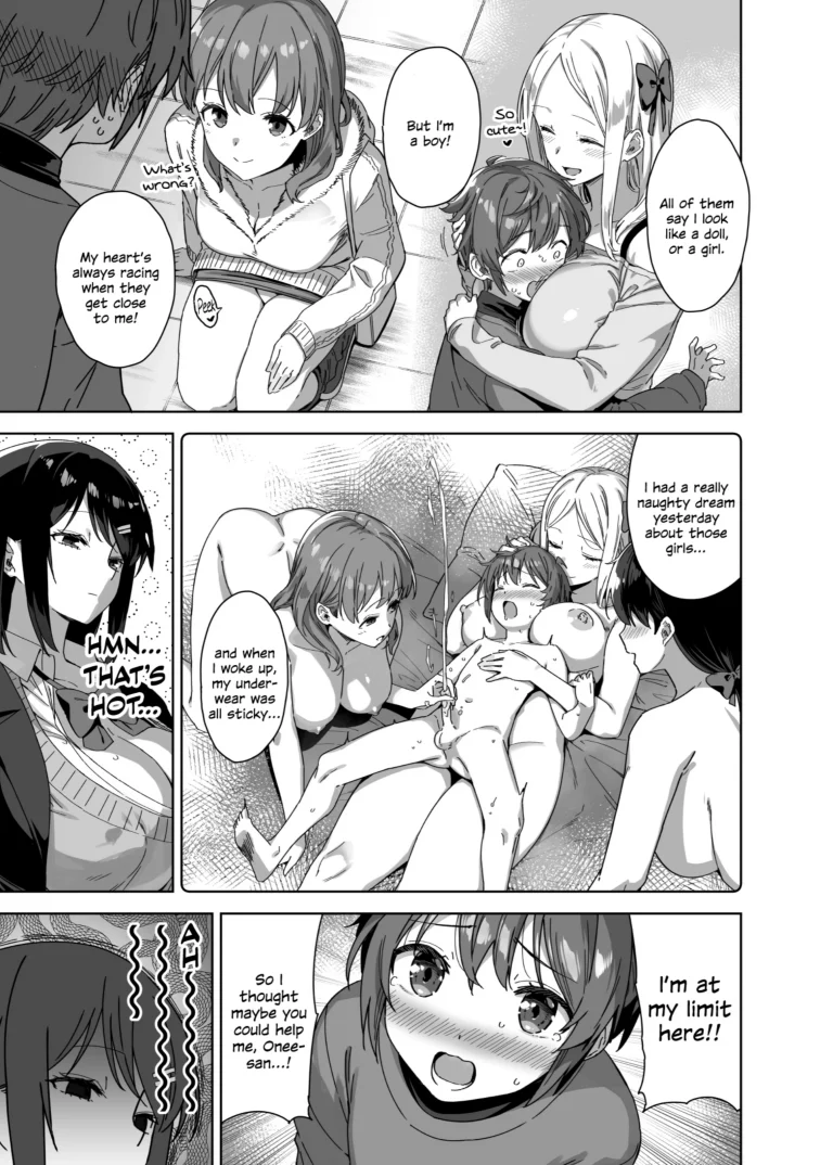 The Huge, Sexy Onee-san Who's After Me porn comic picture 10