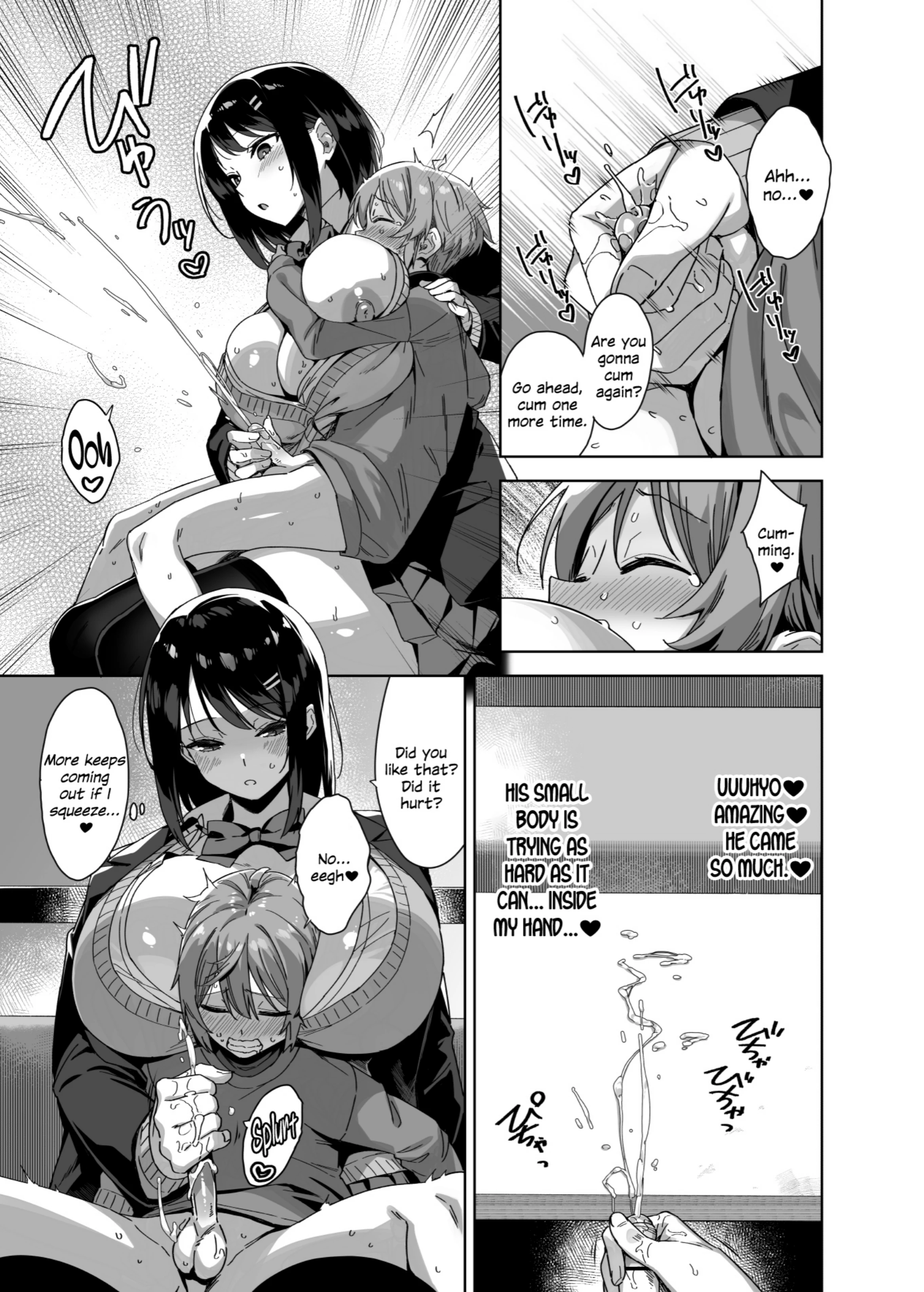 The Huge, Sexy Onee-san Who's After Me porn comic picture 14