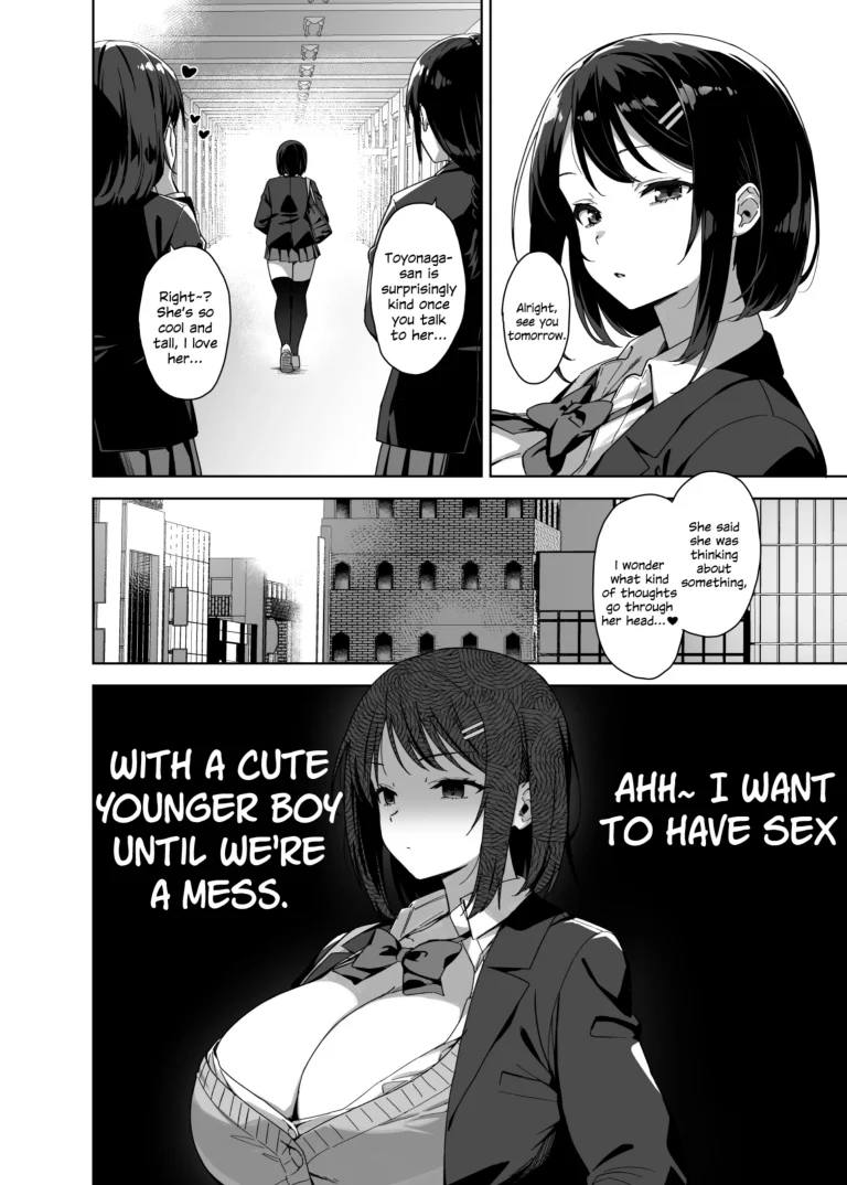 The Huge, Sexy Onee-san Who's After Me porn comic picture 3