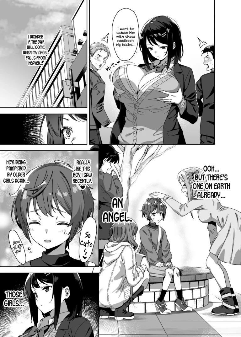 The Huge, Sexy Onee-san Who's After Me porn comic picture 4