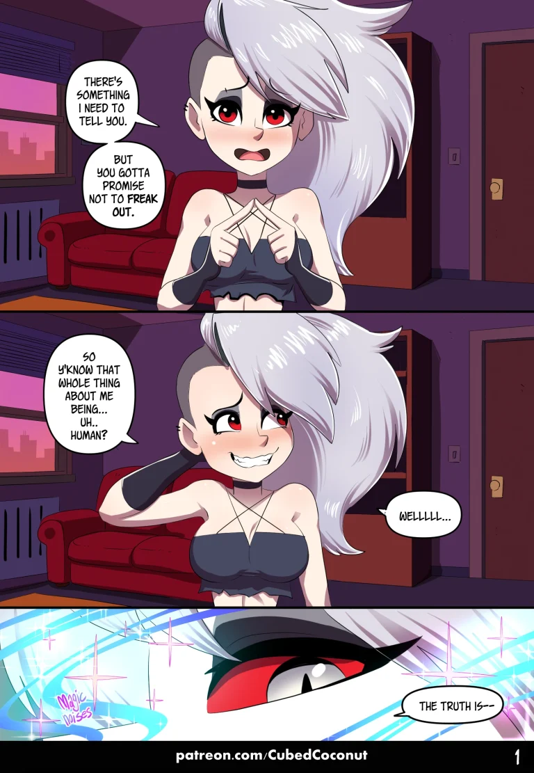 The Human and the Hellhound porn comic picture 2