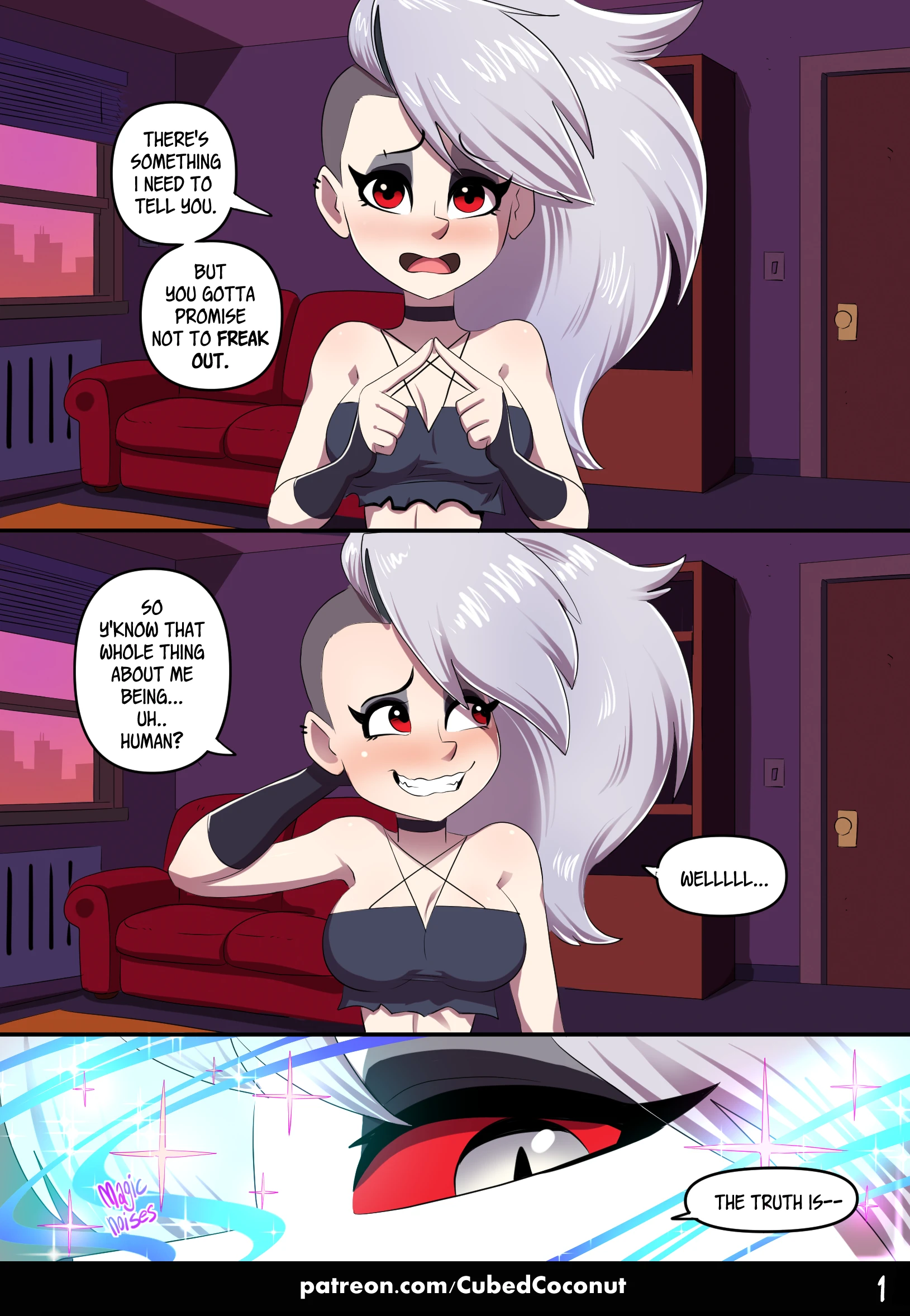 The Human and the Hellhound porn comic picture 2