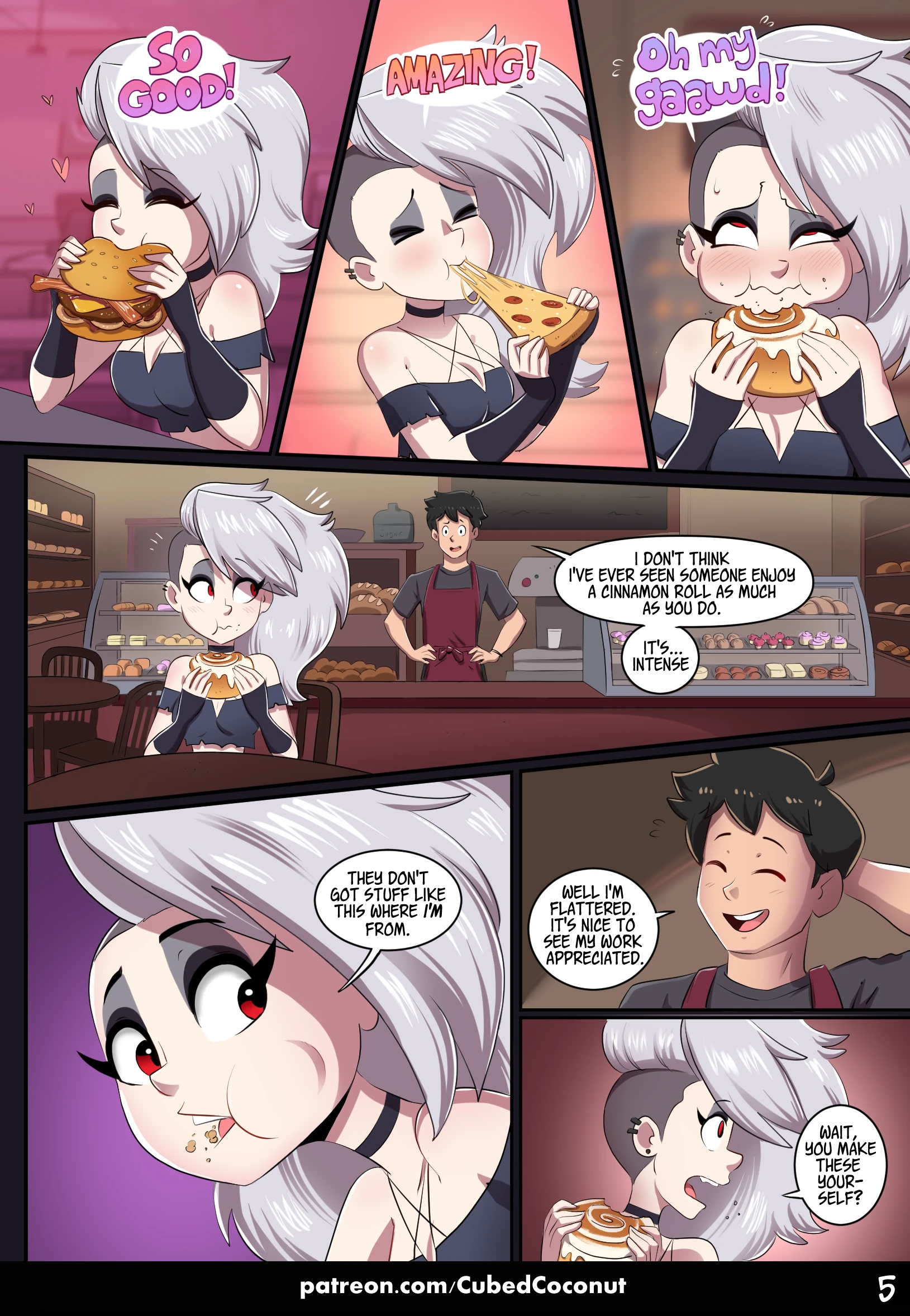 The Human and the Hellhound porn comic picture 6
