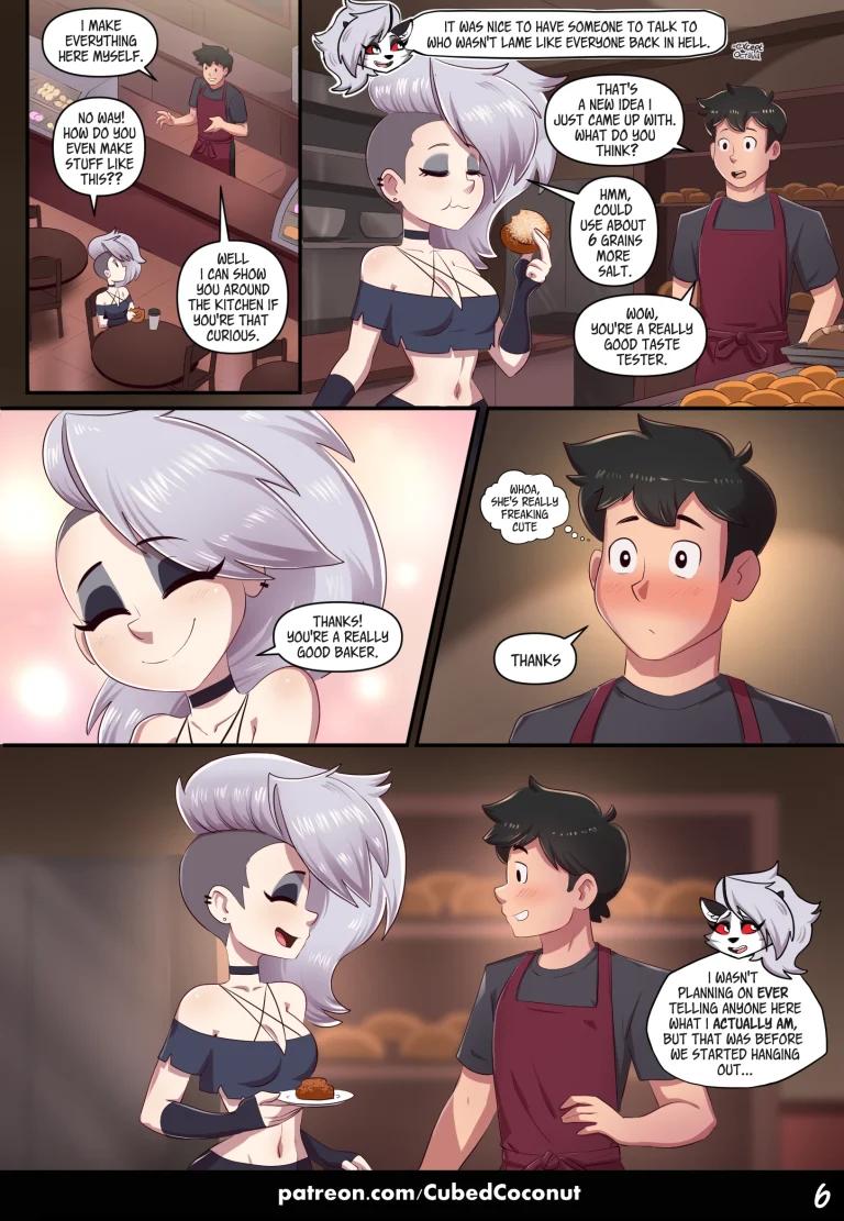 The Human and the Hellhound porn comic picture 7