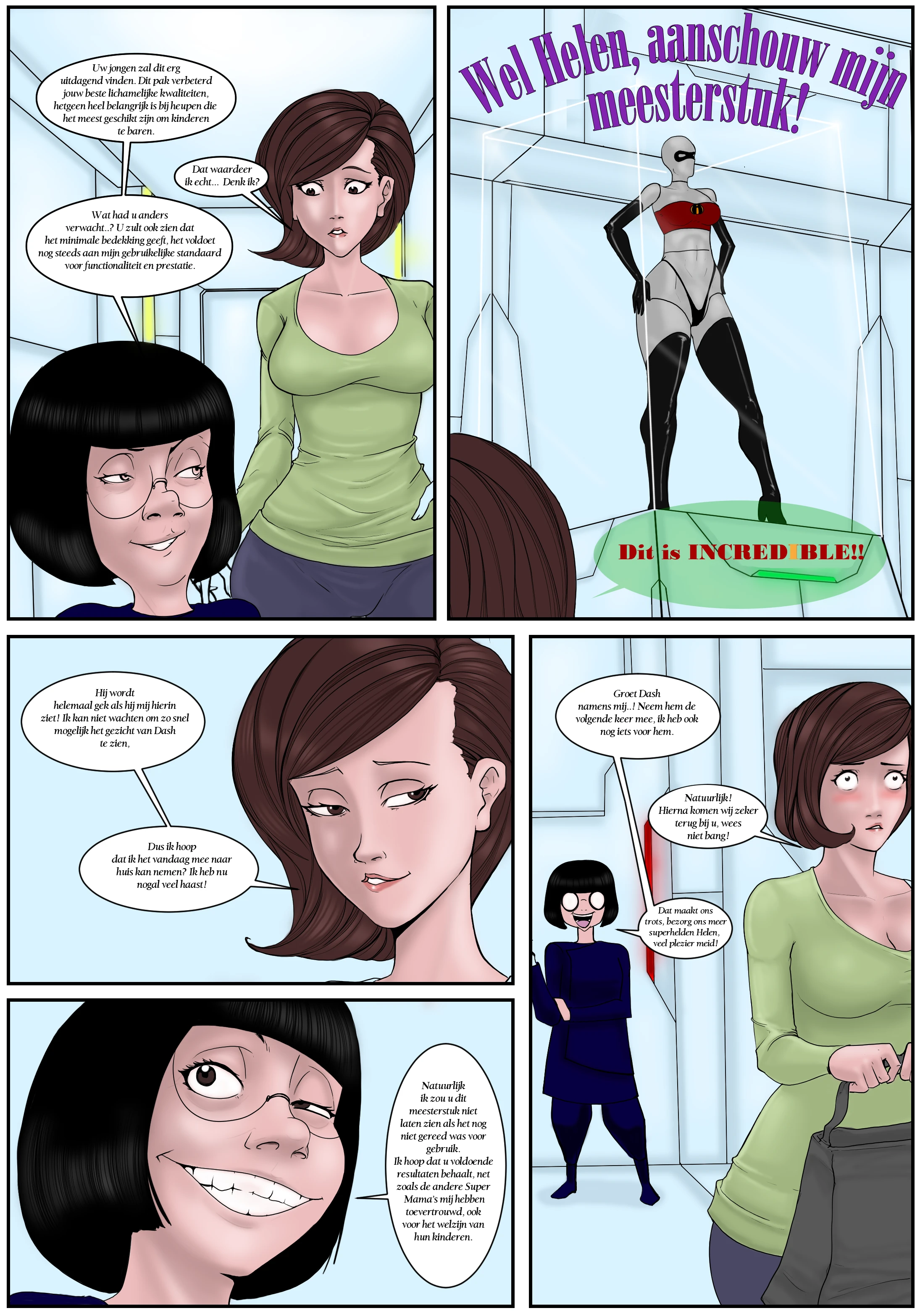 The Incrediblexxx NL porn comic picture 2