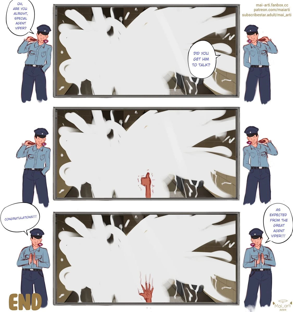The Interrogation porn comic picture 7