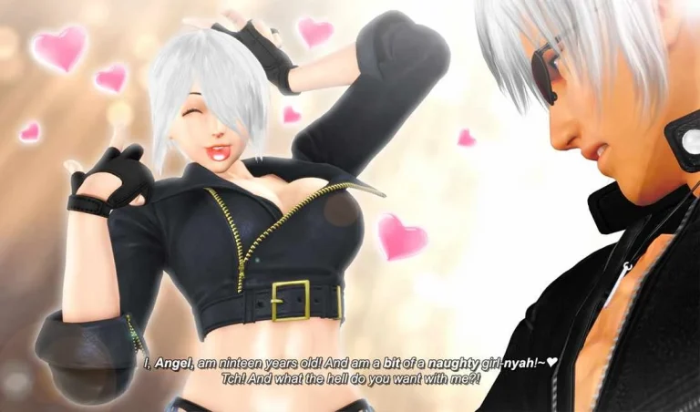 The king of fighters. Angel -the horny little devil porn comic picture 2