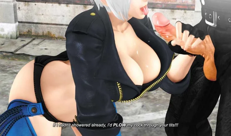 The king of fighters. Angel -the horny little devil porn comic picture 21