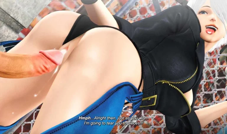 The king of fighters. Angel -the horny little devil porn comic picture 34