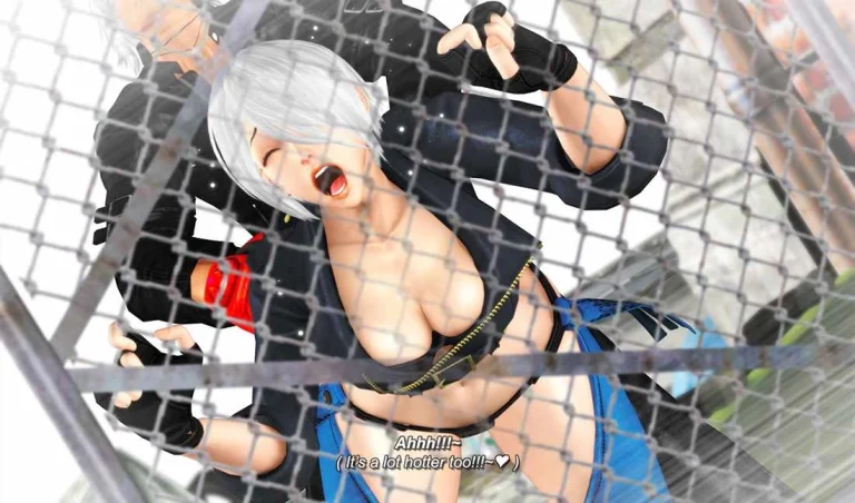 The king of fighters. Angel -the horny little devil porn comic picture 36