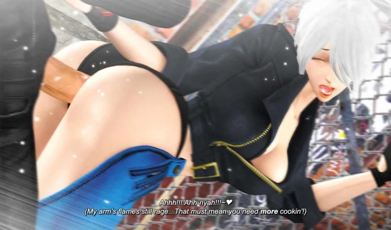 The king of fighters. Angel -the horny little devil porn comic picture 37