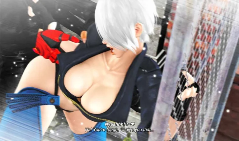 The king of fighters. Angel -the horny little devil porn comic picture 40
