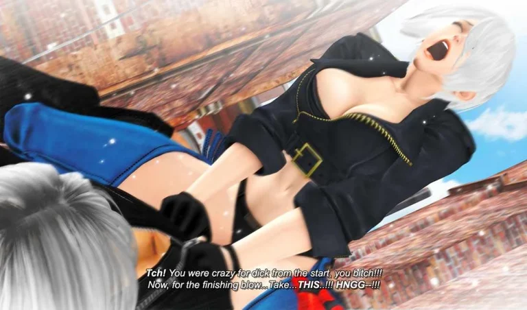 The king of fighters. Angel -the horny little devil porn comic picture 50