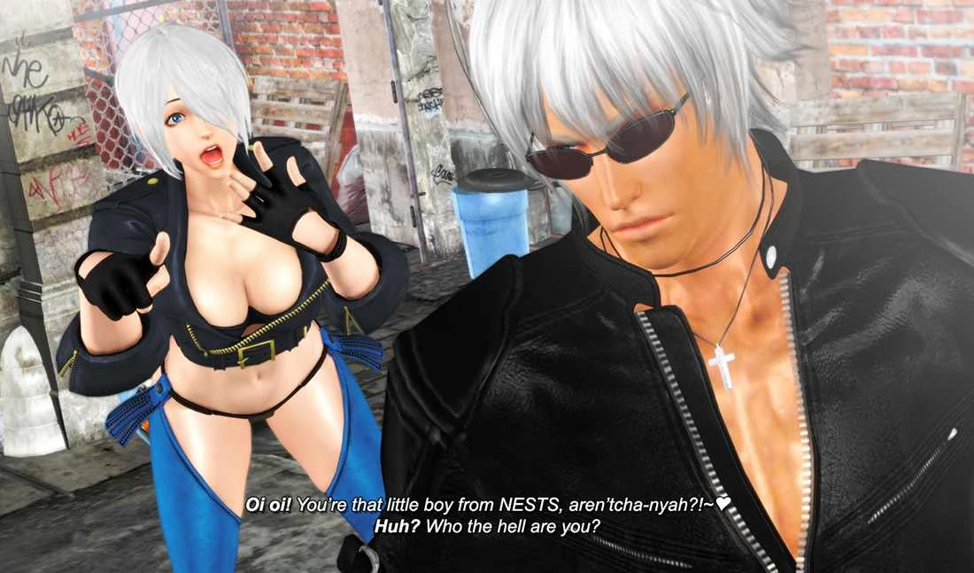 The king of fighters. Angel -the horny little devil porn comic picture 6
