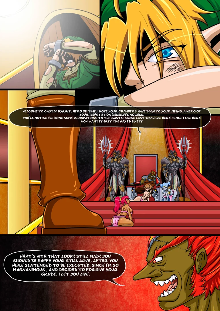 The Legend of Zelda - The Ocarina of Joy 3 porn comic picture 4