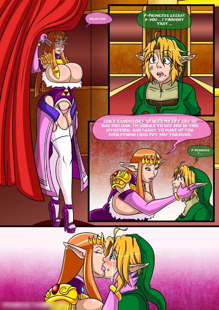 The Legend of Zelda - The Ocarina of Joy 3 porn comic picture 6
