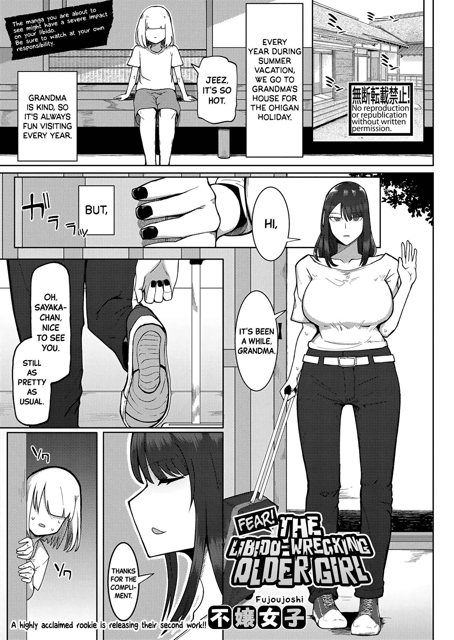 The Libido-Wrecking Older Girl porn comic picture 1