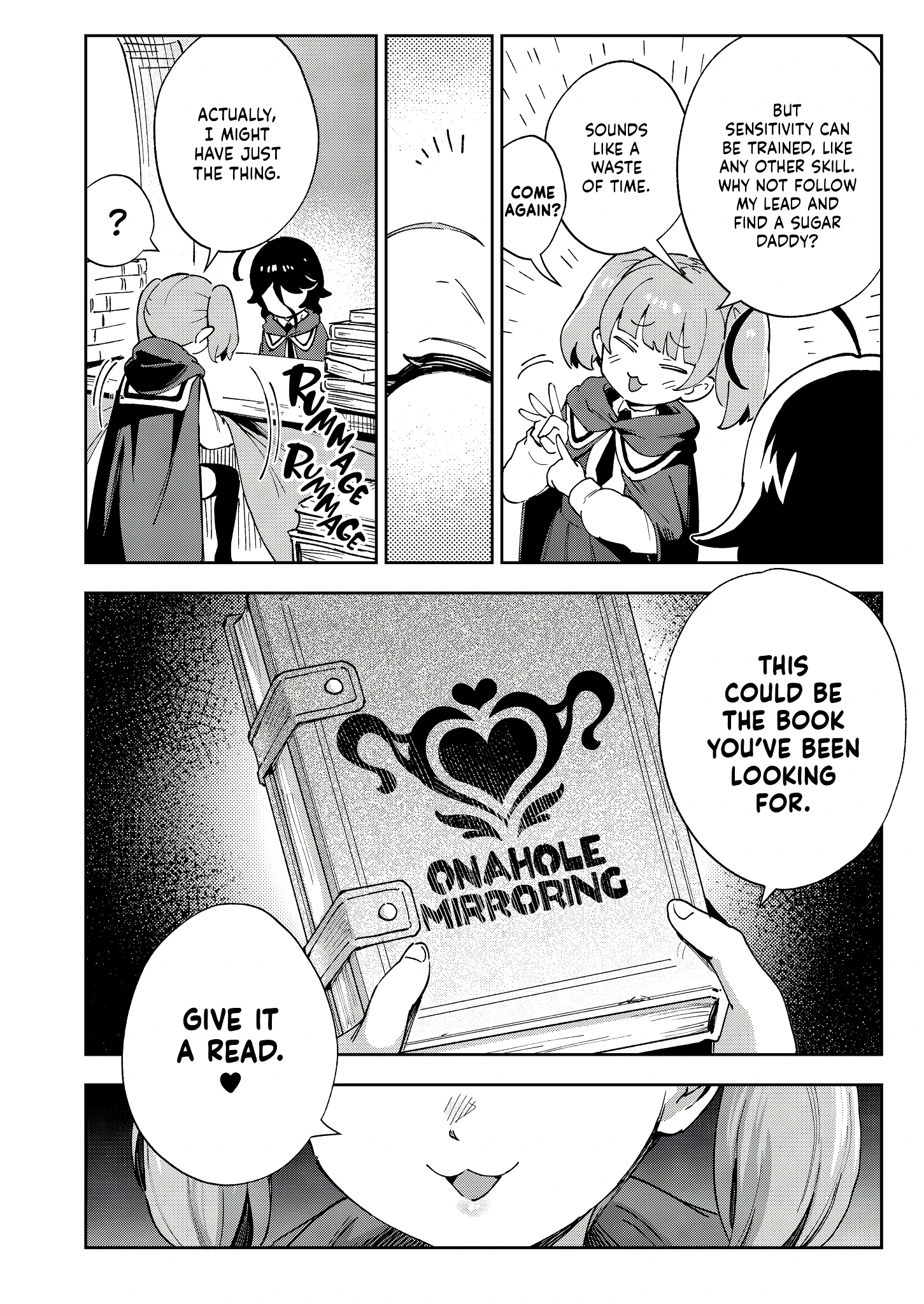 The Little Onahole Girl porn comic picture 5