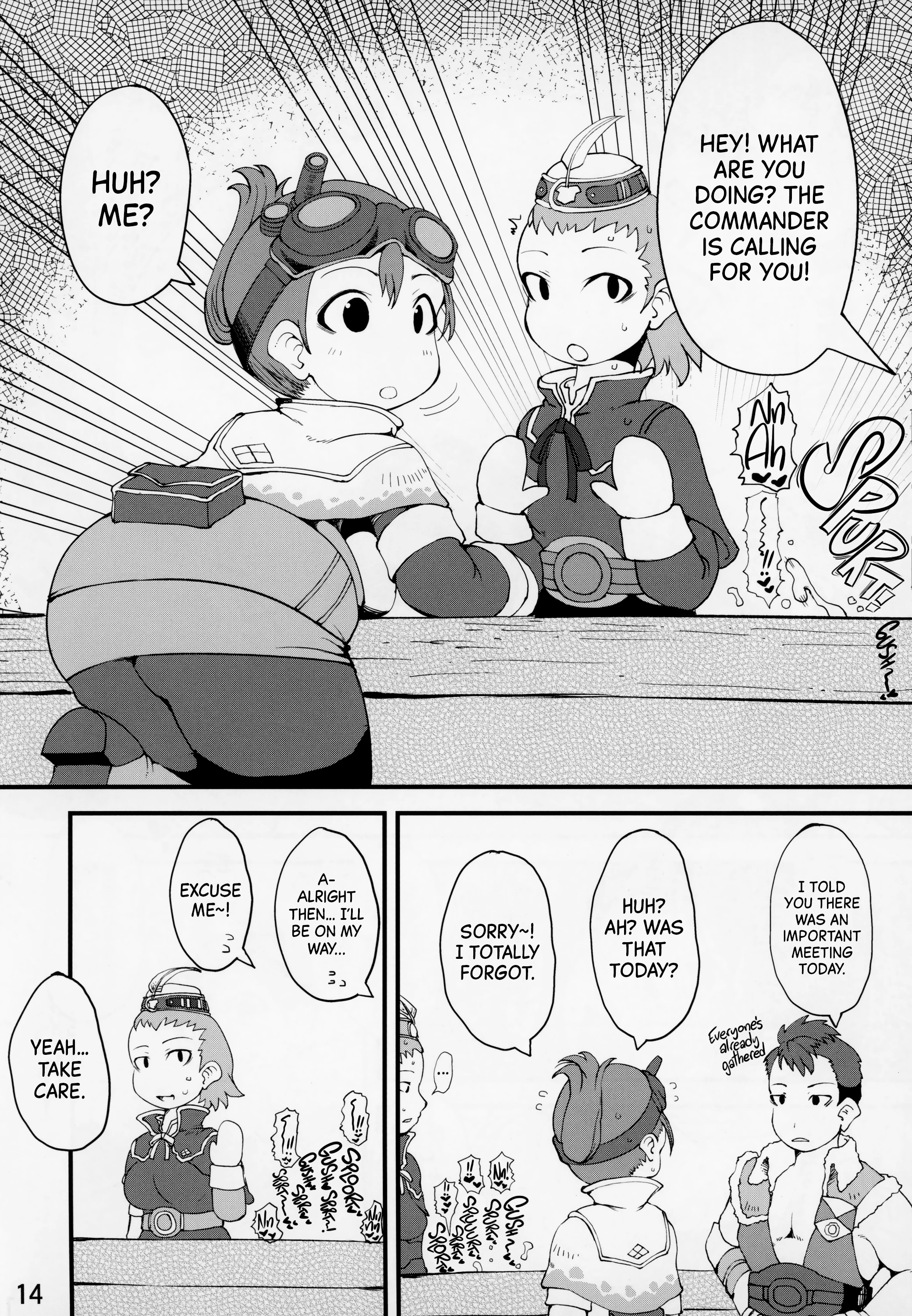 The Lust-Parched Receptionist porn comic picture 13