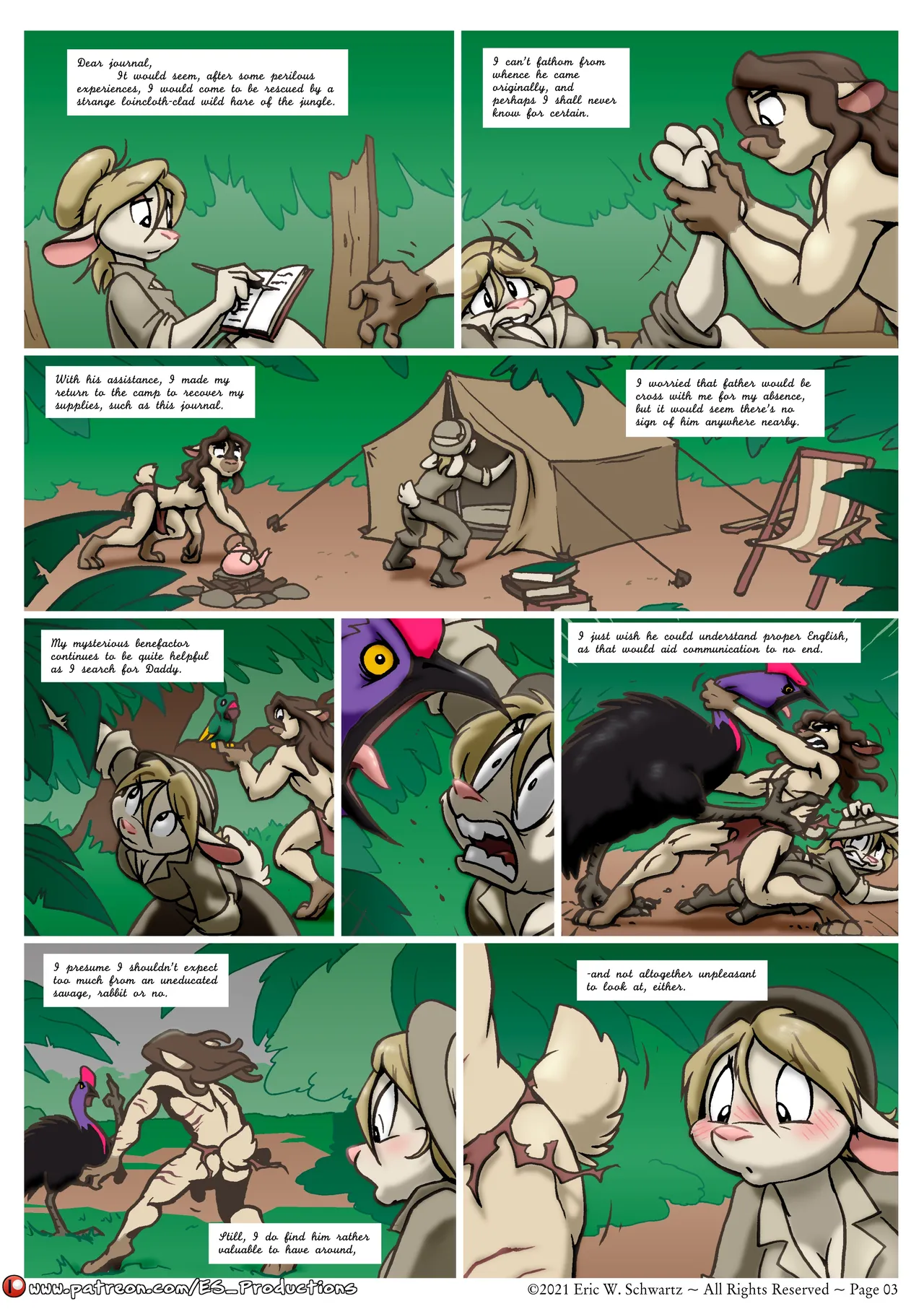 The Misadventures of Jane Cottontail 2 porn comic picture 4