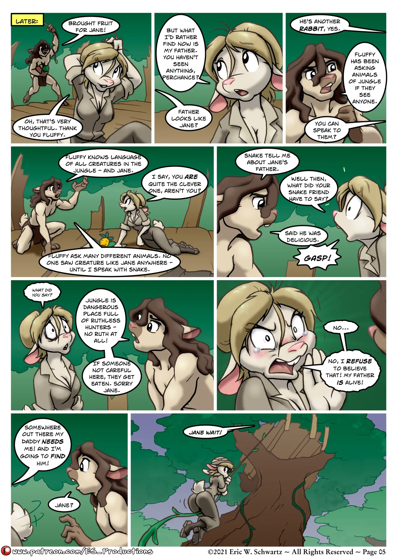 The Misadventures of Jane Cottontail 2 porn comic picture 6