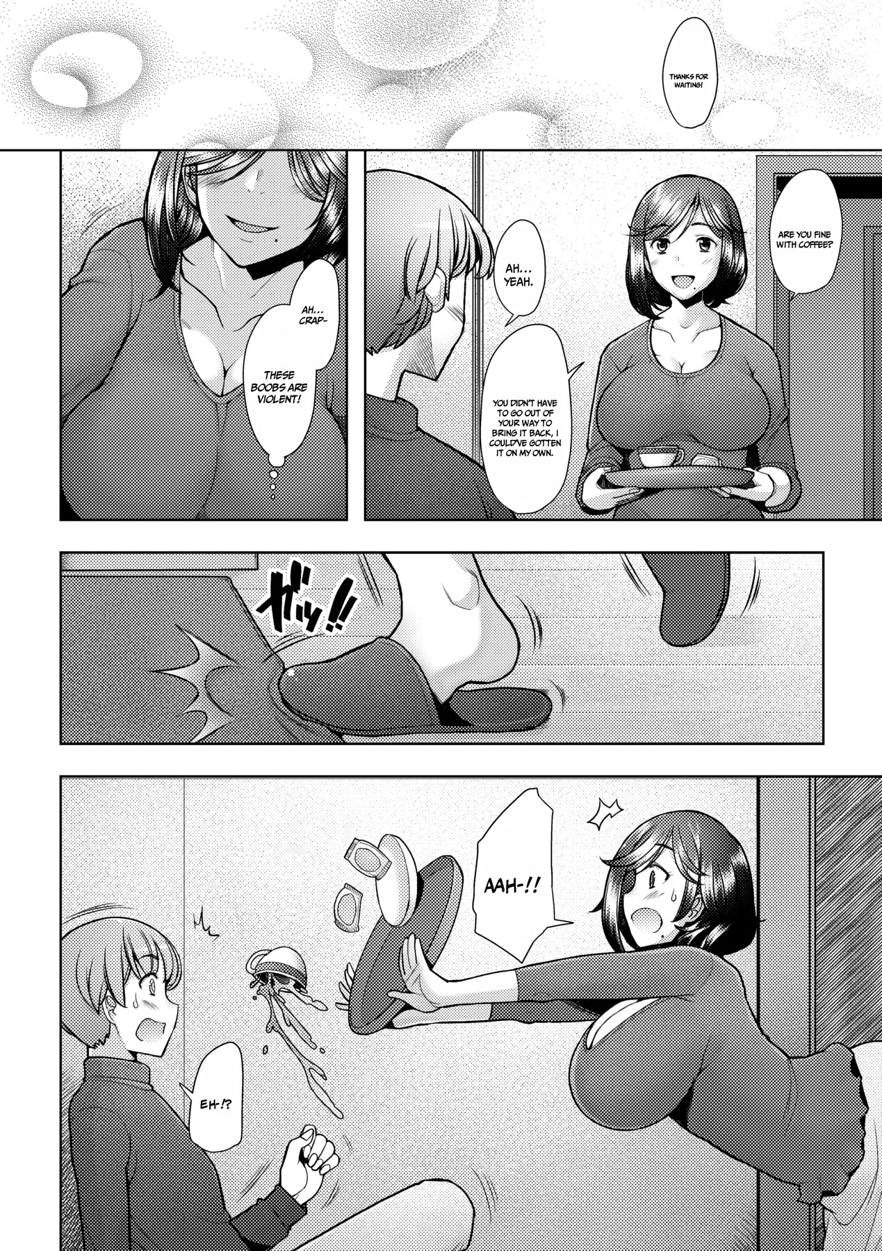 The Mommy Next Door is My Sex Friend porn comic picture 4