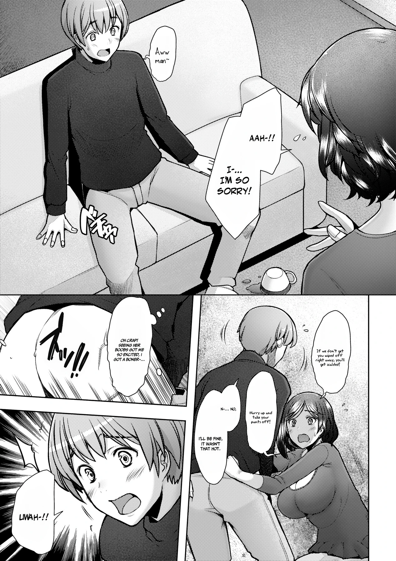 The Mommy Next Door is My Sex Friend porn comic picture 5