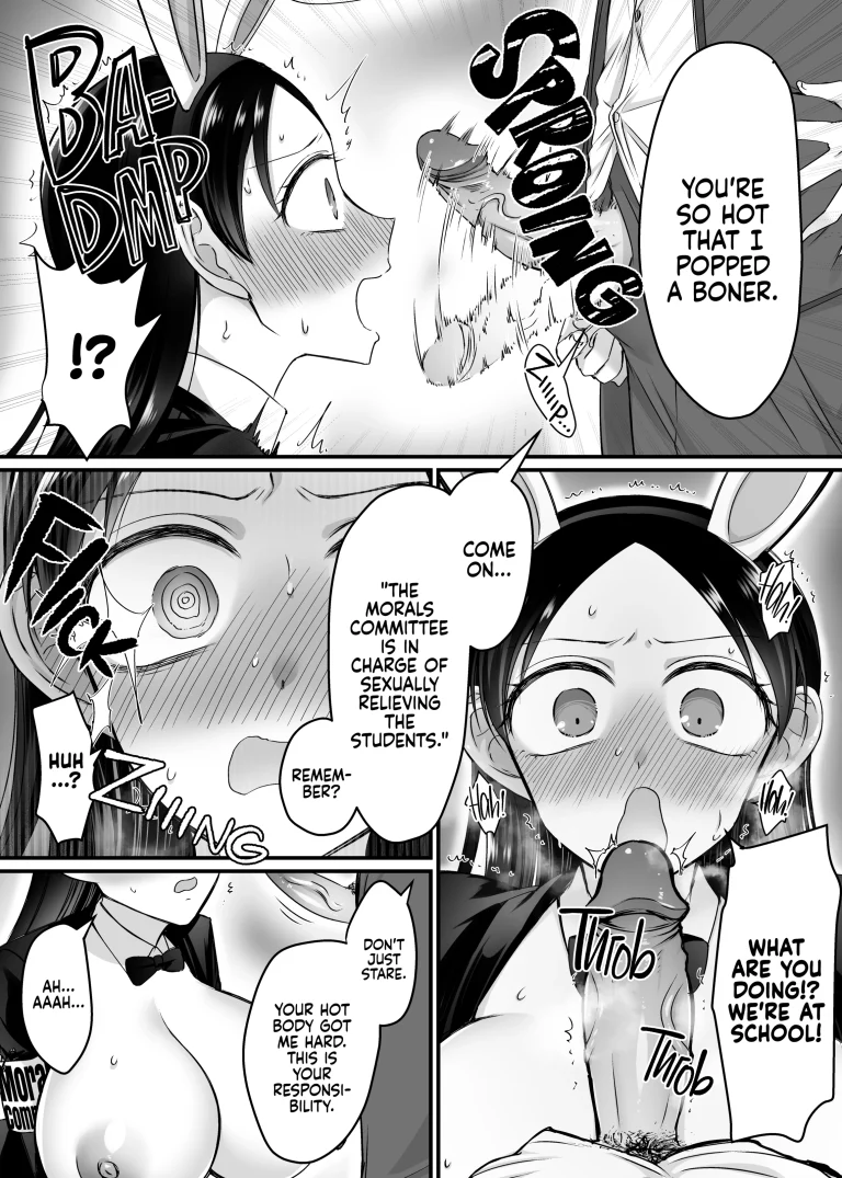 The Morals Committee President Is a Bunny Girl porn comic picture 14