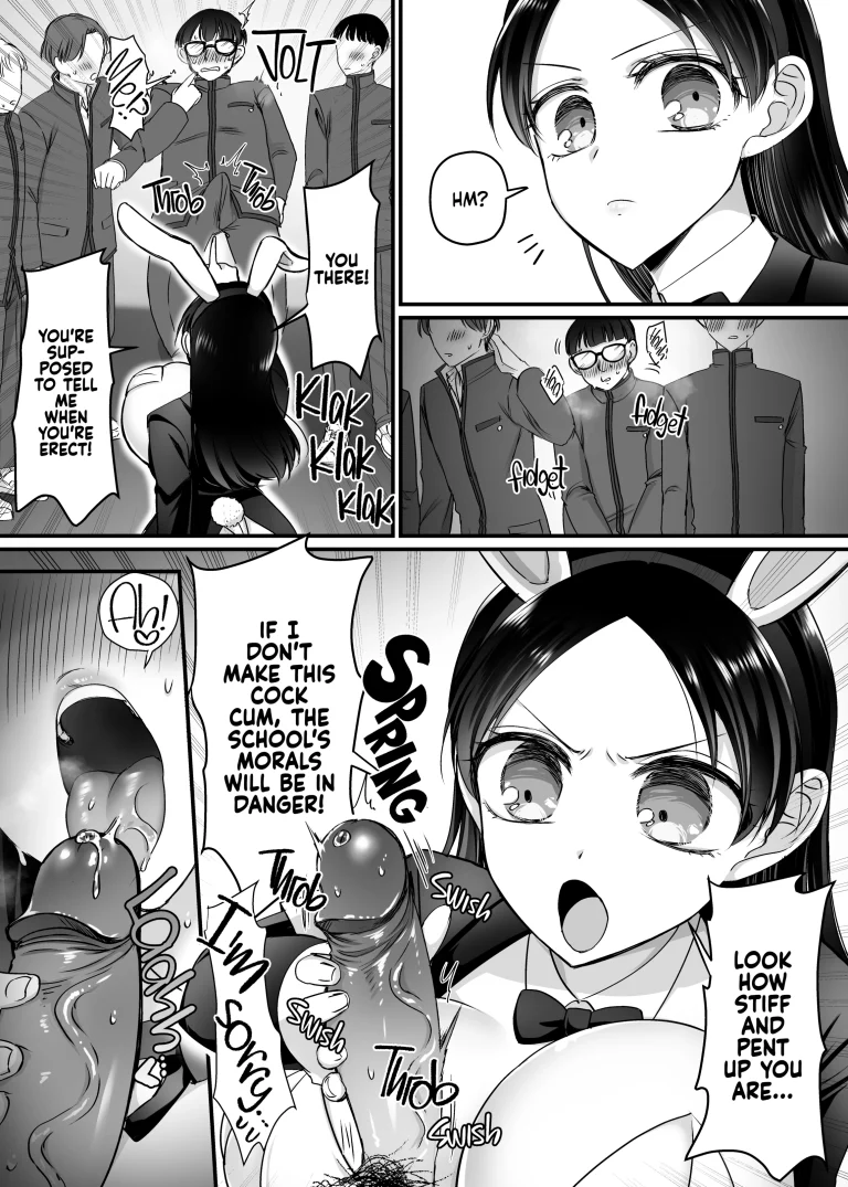 The Morals Committee President Is a Bunny Girl porn comic picture 23