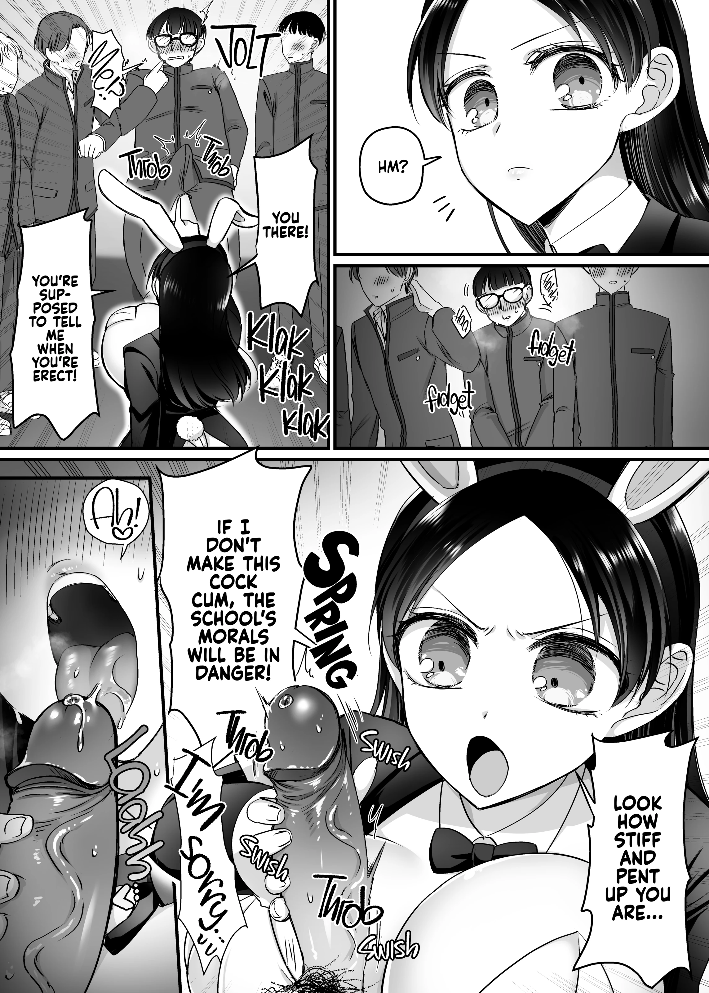 The Morals Committee President Is a Bunny Girl porn comic picture 23