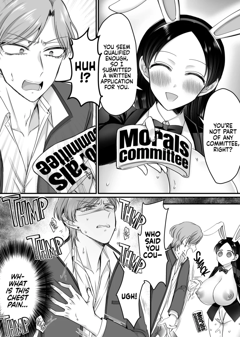 The Morals Committee President Is a Bunny Girl porn comic picture 28