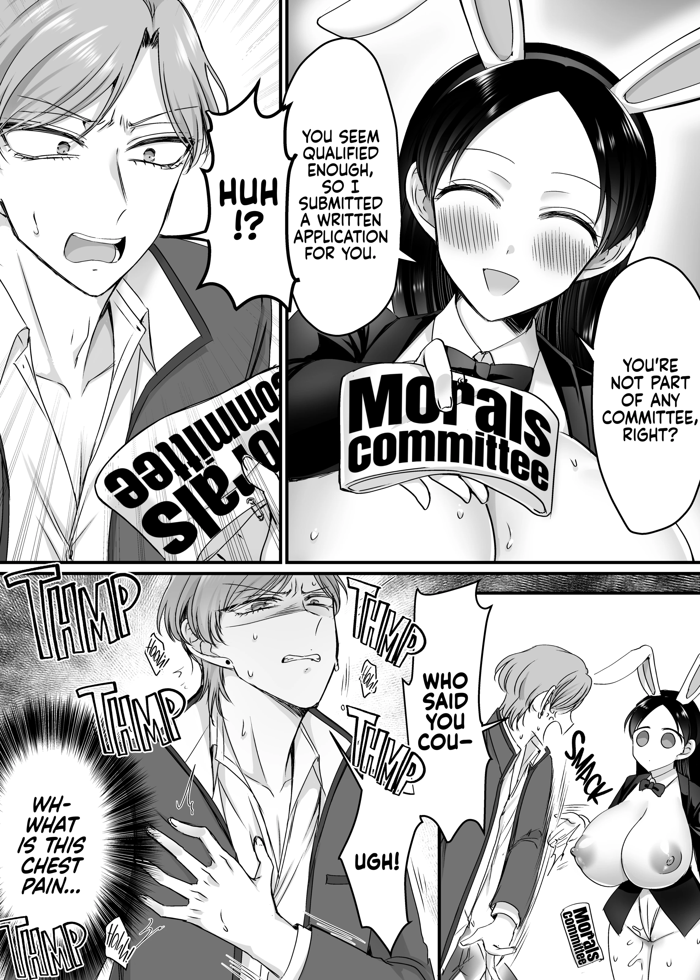 The Morals Committee President Is a Bunny Girl porn comic picture 28