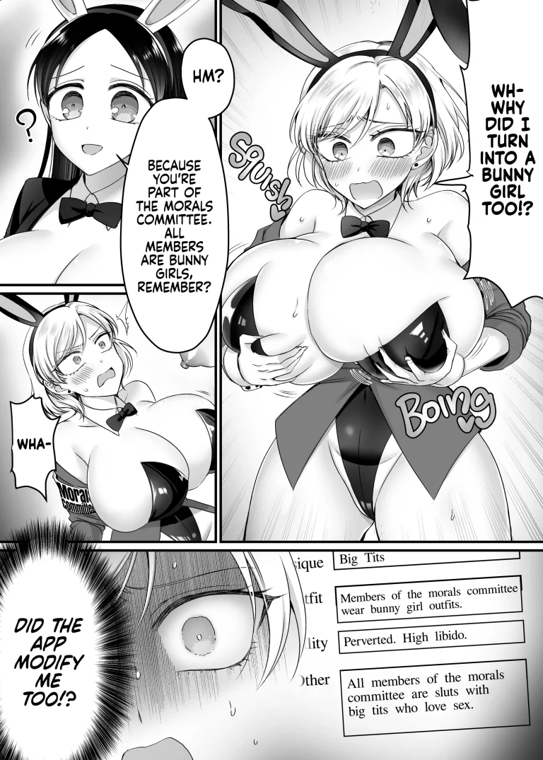 The Morals Committee President Is a Bunny Girl porn comic picture 30