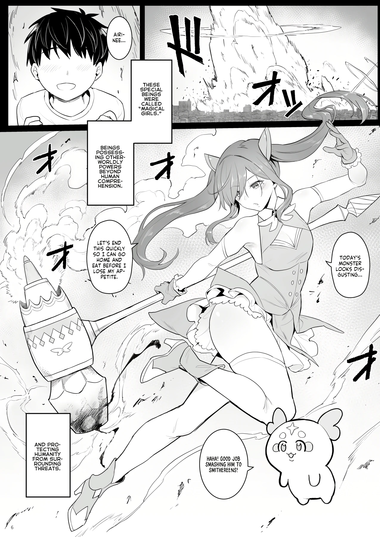 The NEET Life of a Former Magical Girl porn comic picture 3