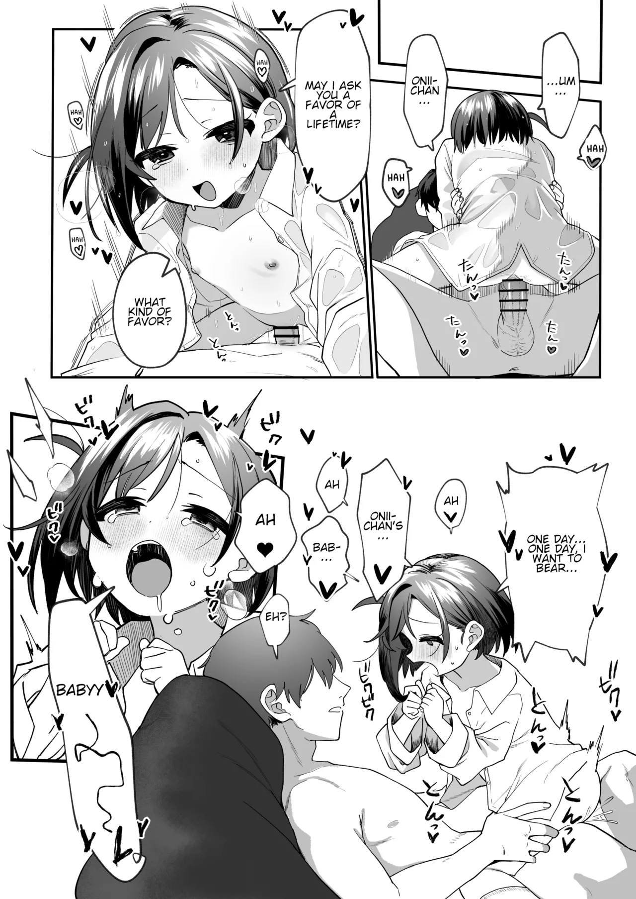 The Neighbor's Daughter Has a Crush on Me, so I Turned Her into My Pet 2 porn comic picture 31