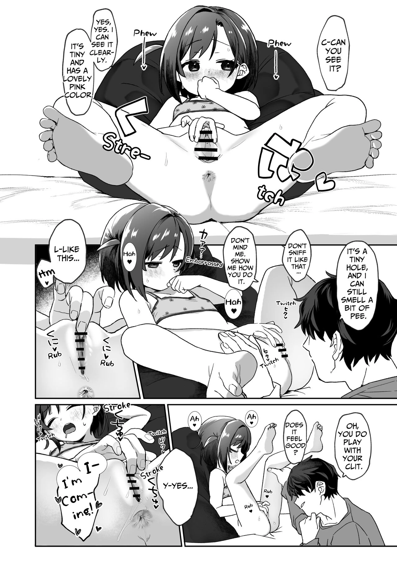 The Neighbor's Daughter Has a Crush on Me, so I Turned Her into My Pet porn comic picture 11