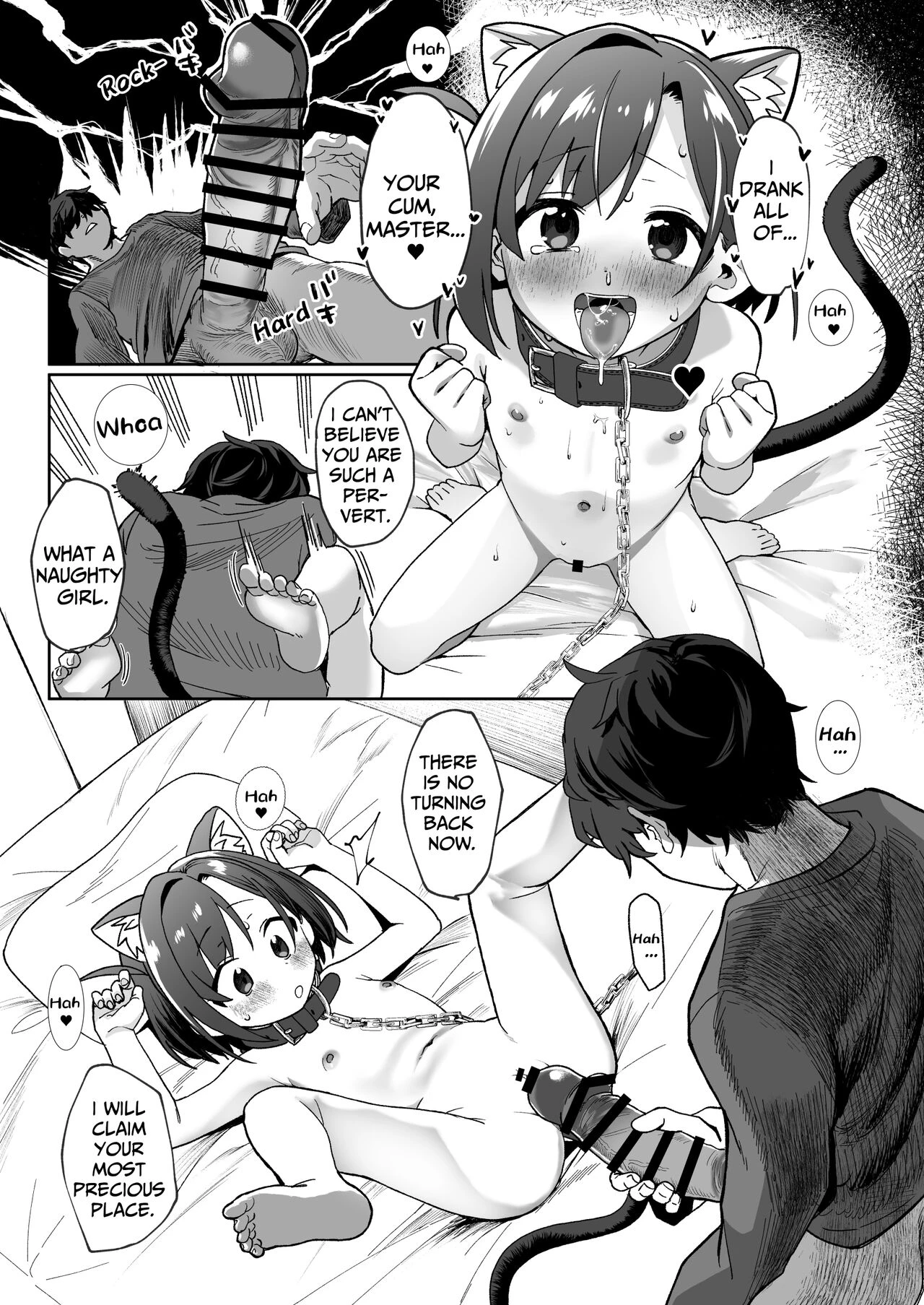 The Neighbor's Daughter Has a Crush on Me, so I Turned Her into My Pet porn comic picture 22