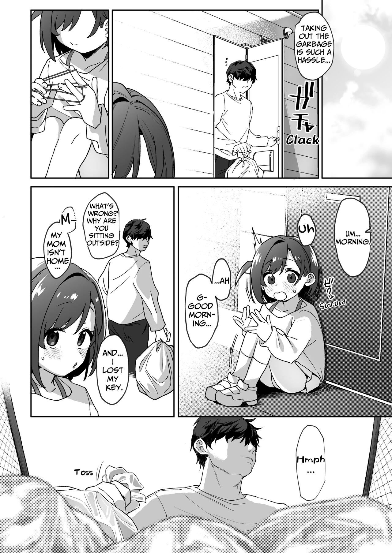The Neighbor's Daughter Has a Crush on Me, so I Turned Her into My Pet porn comic picture 3