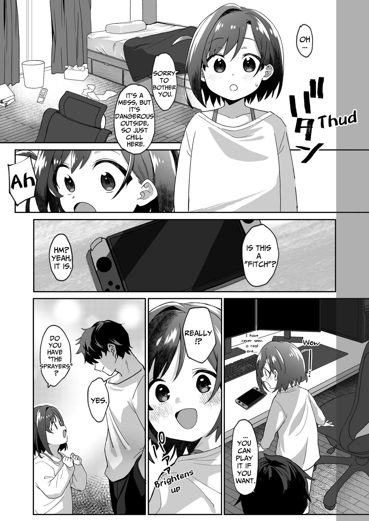 The Neighbor's Daughter Has a Crush on Me, so I Turned Her into My Pet porn comic picture 4