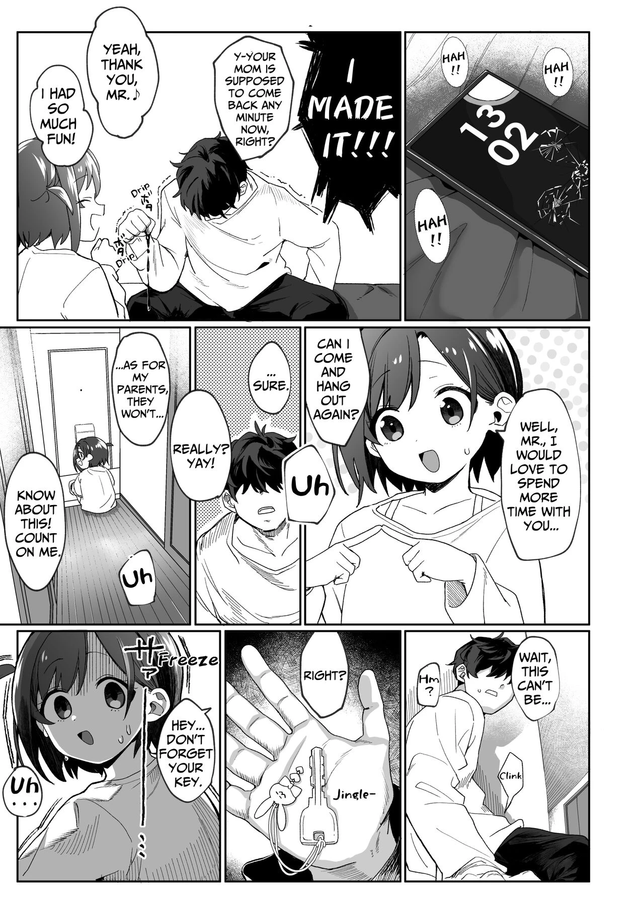 The Neighbor's Daughter Has a Crush on Me, so I Turned Her into My Pet porn comic picture 6