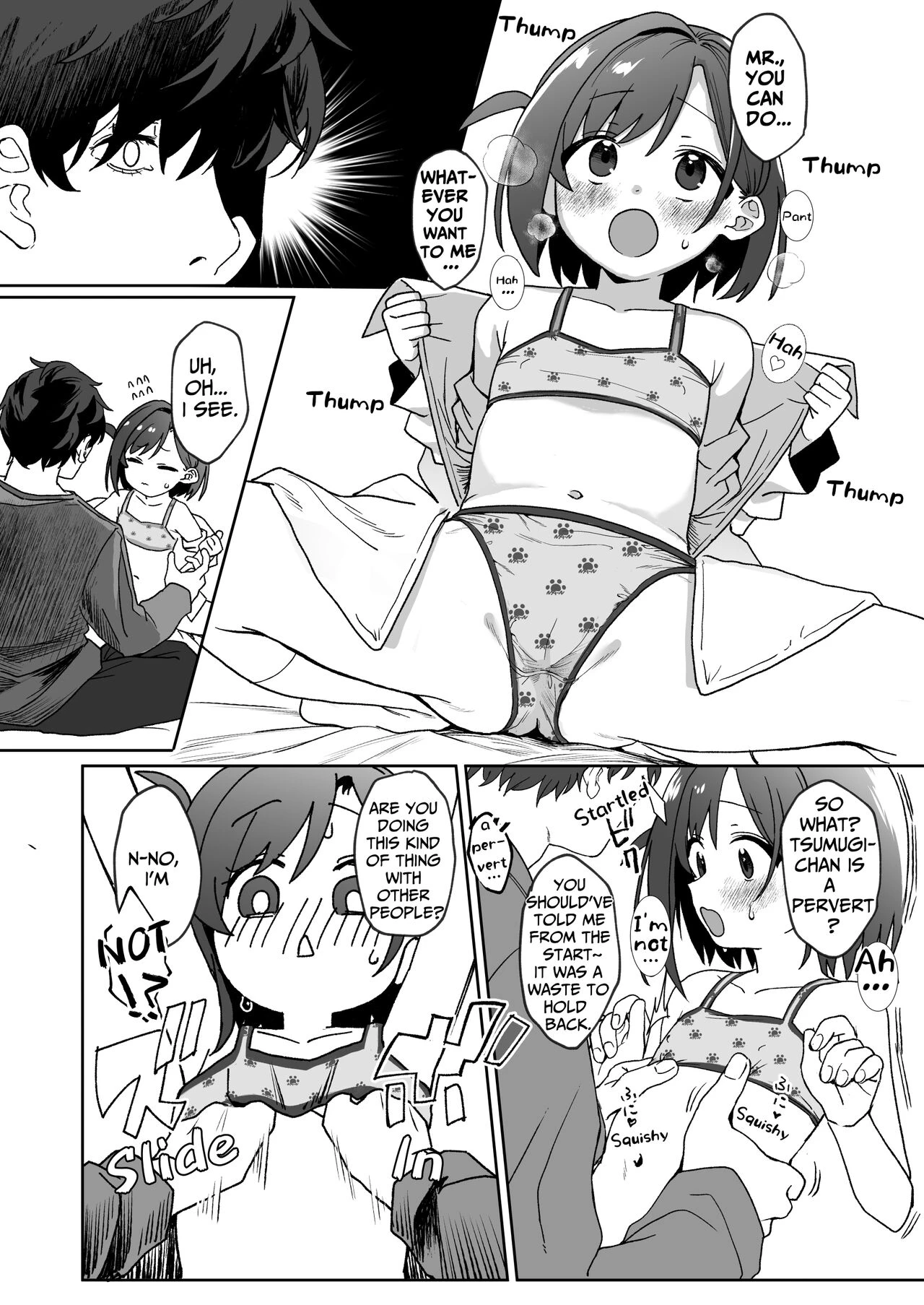 The Neighbor's Daughter Has a Crush on Me, so I Turned Her into My Pet porn comic picture 9