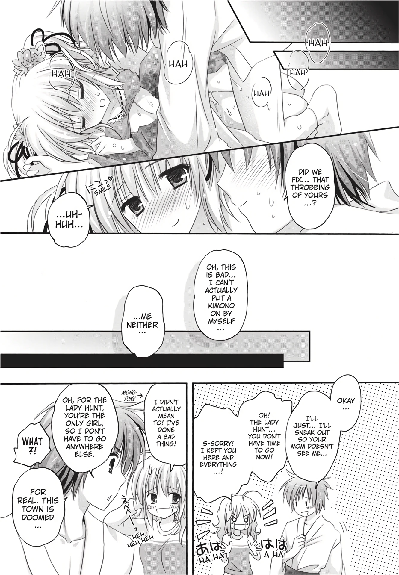 The Night Of The Lady Hunt porn comic picture 23
