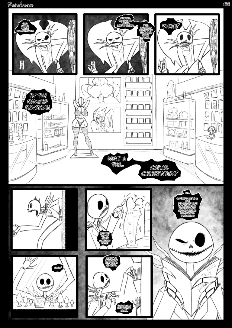The Nightbone Before Climax porn comic picture 2