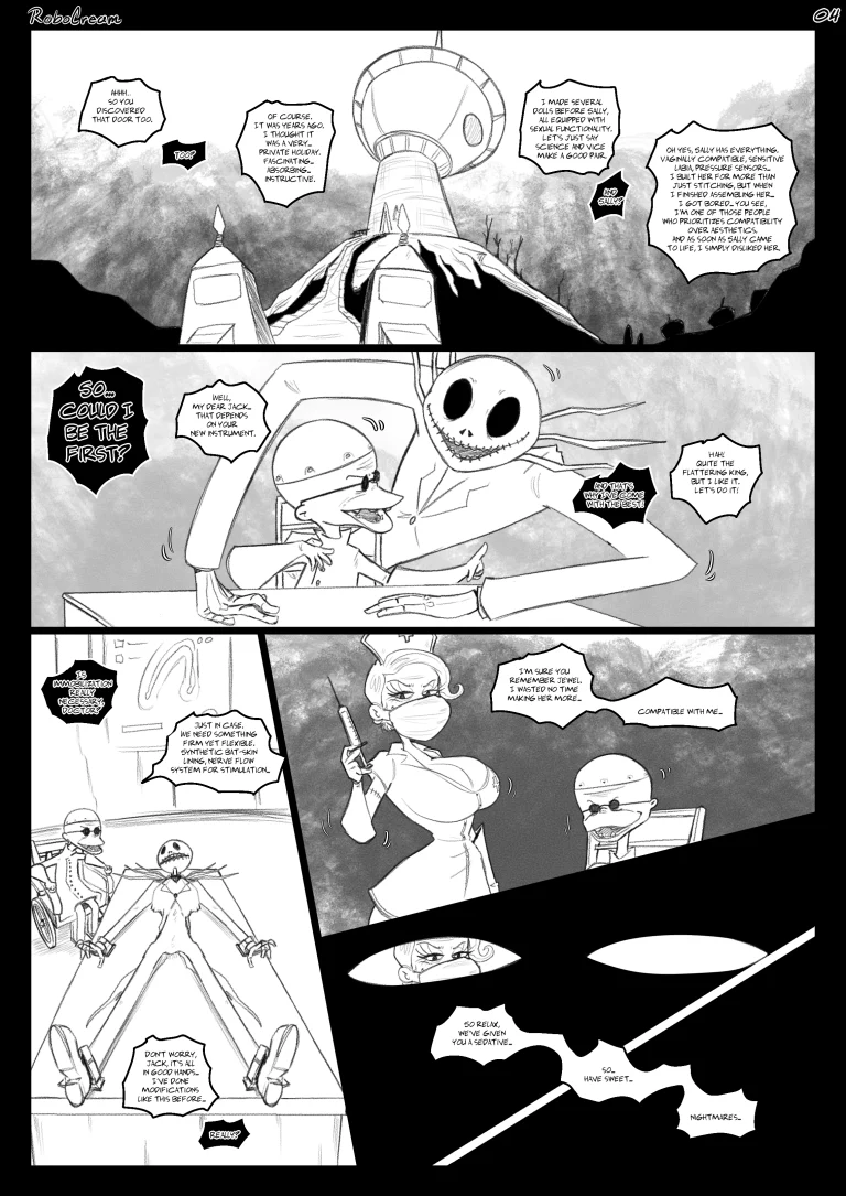 The Nightbone Before Climax porn comic picture 4