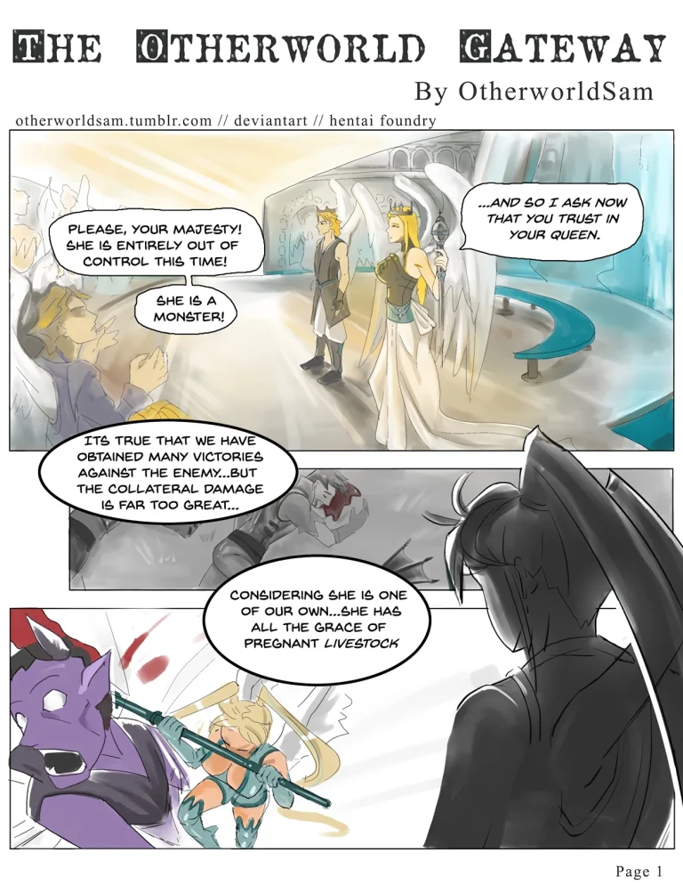 The Otherworld Gateway porn comic picture 1